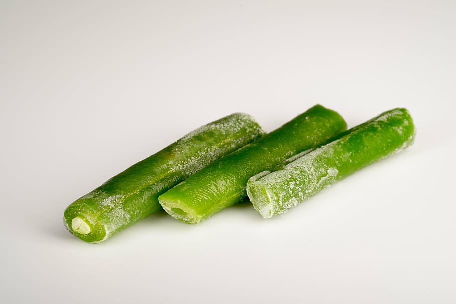 frozen beans, green, delicious, fresh, vegetable, kitchen, greens HD wallpaper