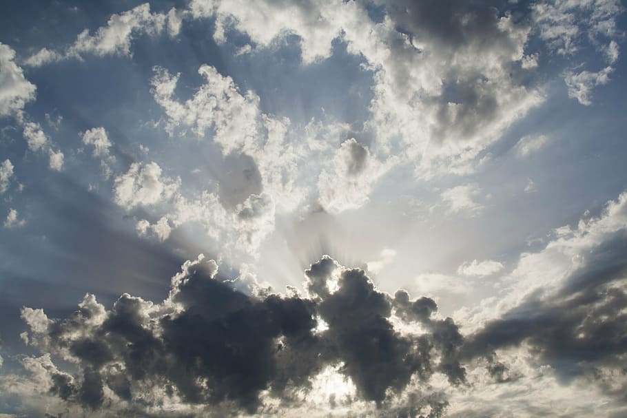 sky, sunset, clouds, landscape, galicia, cloud - sky, beauty in nature HD wallpaper