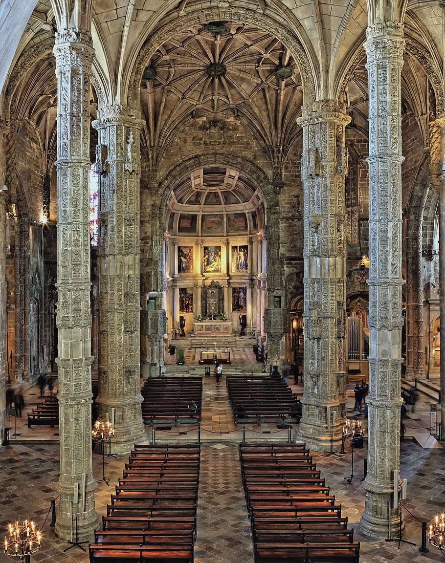 jeronimo monastery, lisbon, portugal, architecture, built structure HD wallpaper