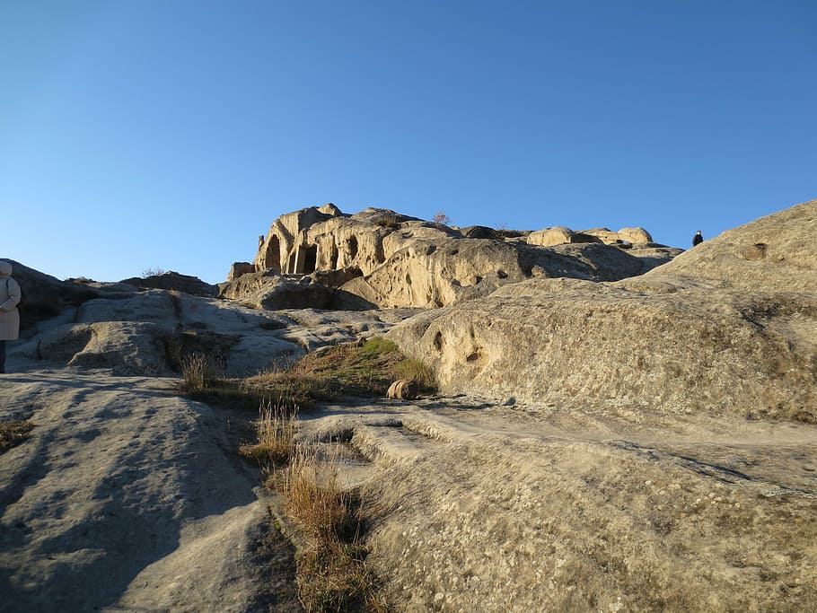 uplistsikhe, gori, ancient, caucasus, georgia, culture, archeology HD wallpaper