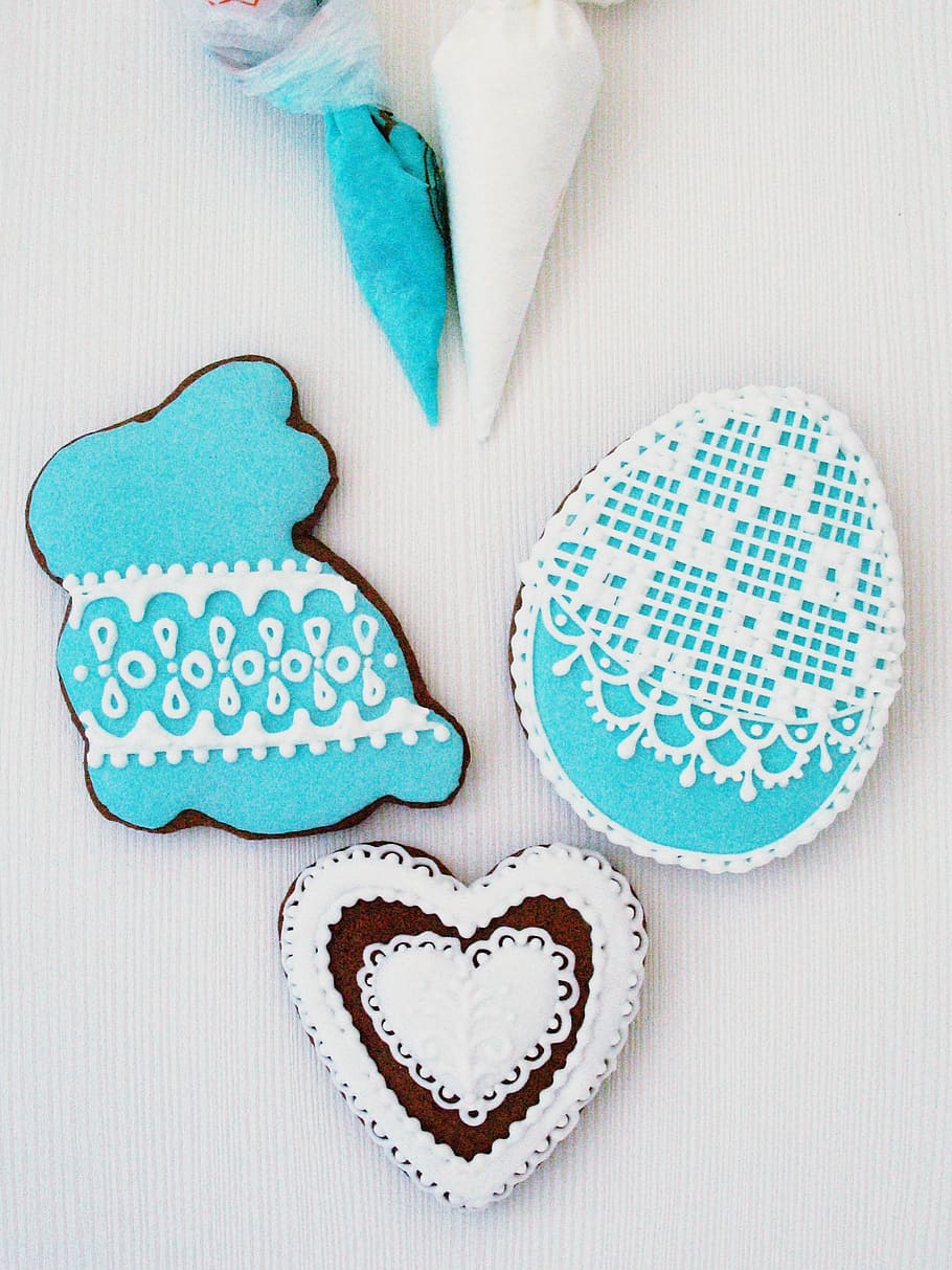 Gingerbread, Holiday, Easter, gift, clearance, drawing, decoration HD wallpaper