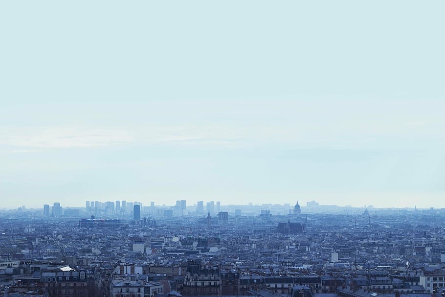 aerial photography of high rise buildings during daytime, city HD wallpaper