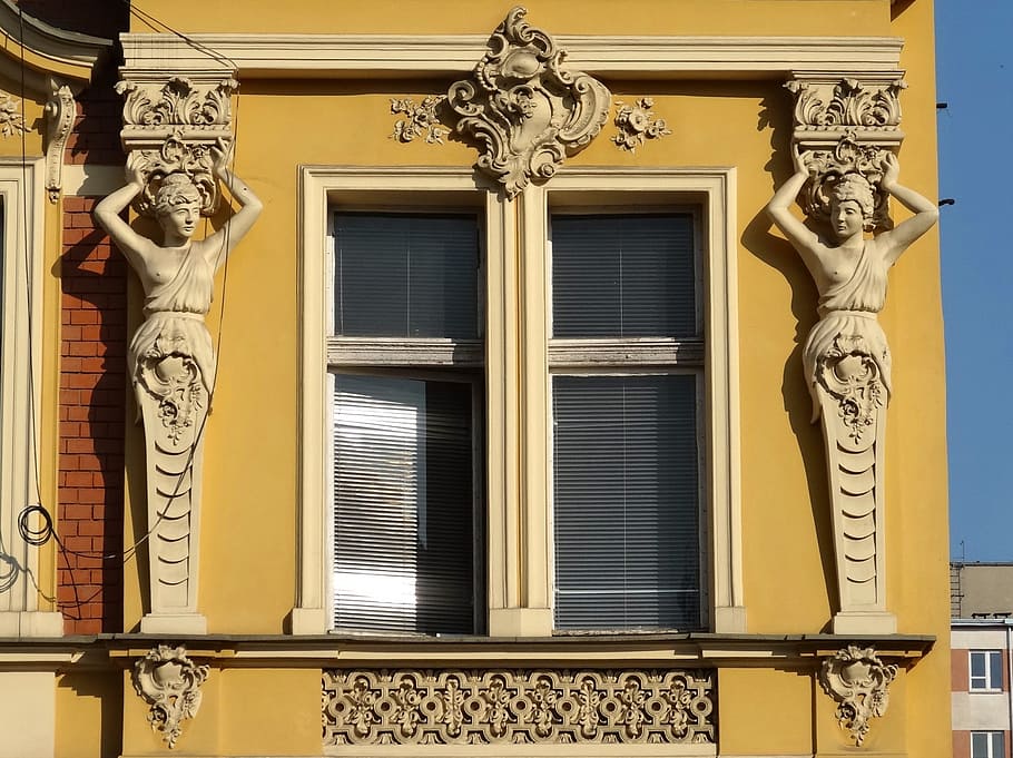 bydgoszcz, windows, architecture, facade, house, poland, building HD wallpaper
