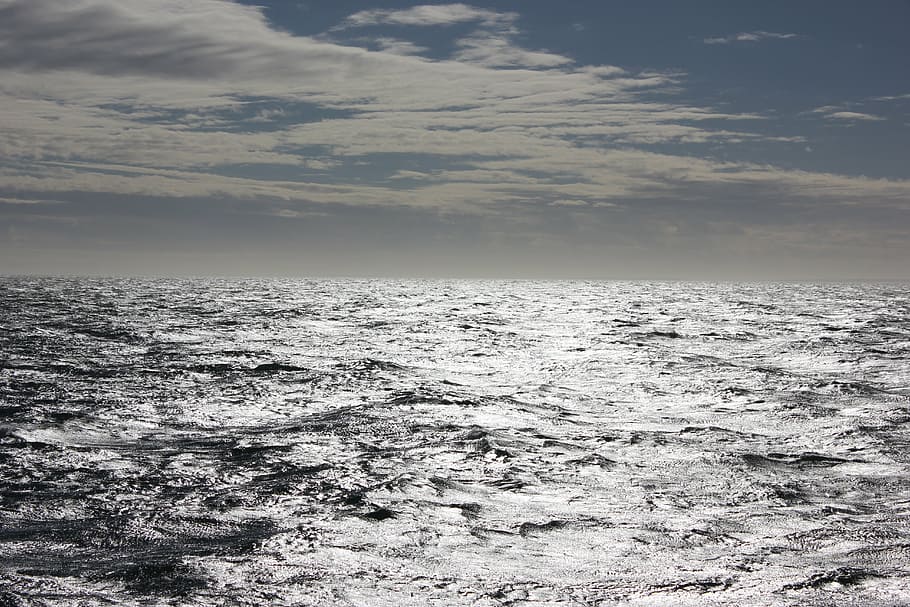 ocean, sky, sea, summer, water, horizon, peaceful, nobody, relax HD wallpaper