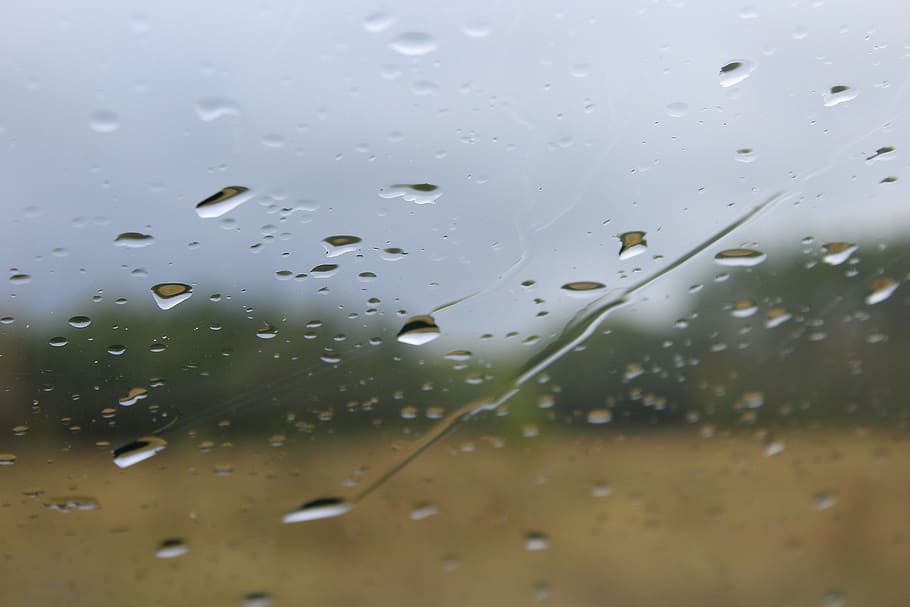 rain drops, pane, autumn, auto, it rains, stop, wet, water HD wallpaper
