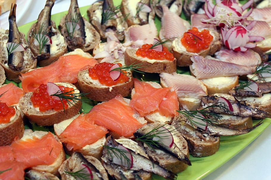 buffet, cold buffet, delicious, hearty, food, benefit from HD wallpaper