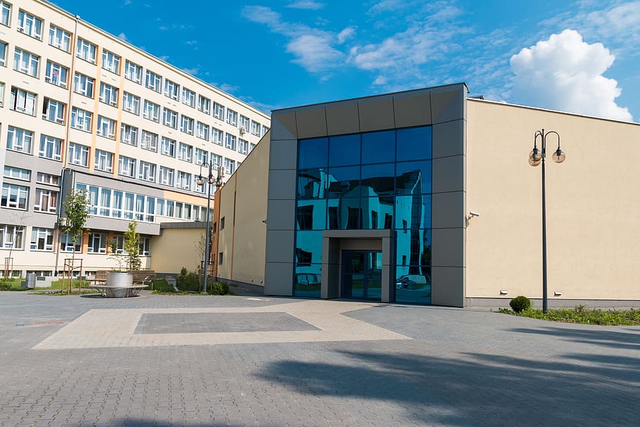 the university, library, kielce, polytechnic university which, HD wallpaper