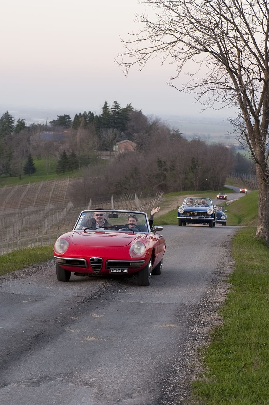 tuscany, auto, autoepoca, mode of transportation, land vehicle HD wallpaper