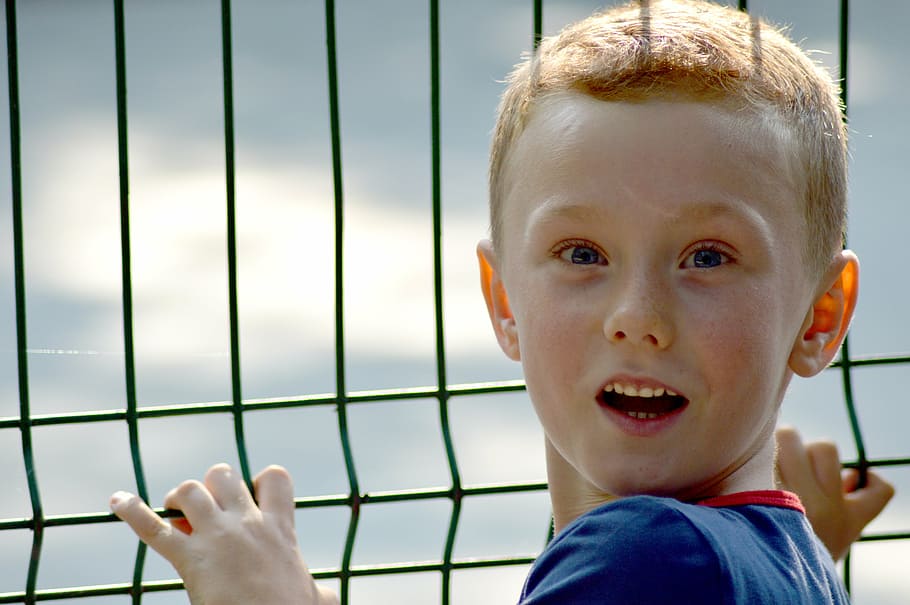 boy, red-haired boy, childhood, guy, views, young, man, portrait HD wallpaper