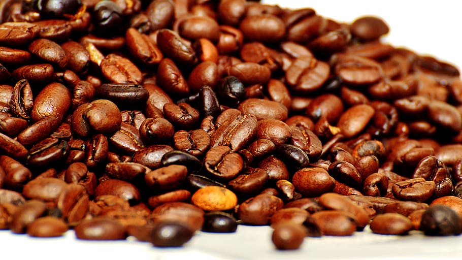 coffee beans, roasted, aroma, cafe, benefit from, coffee roasting HD wallpaper