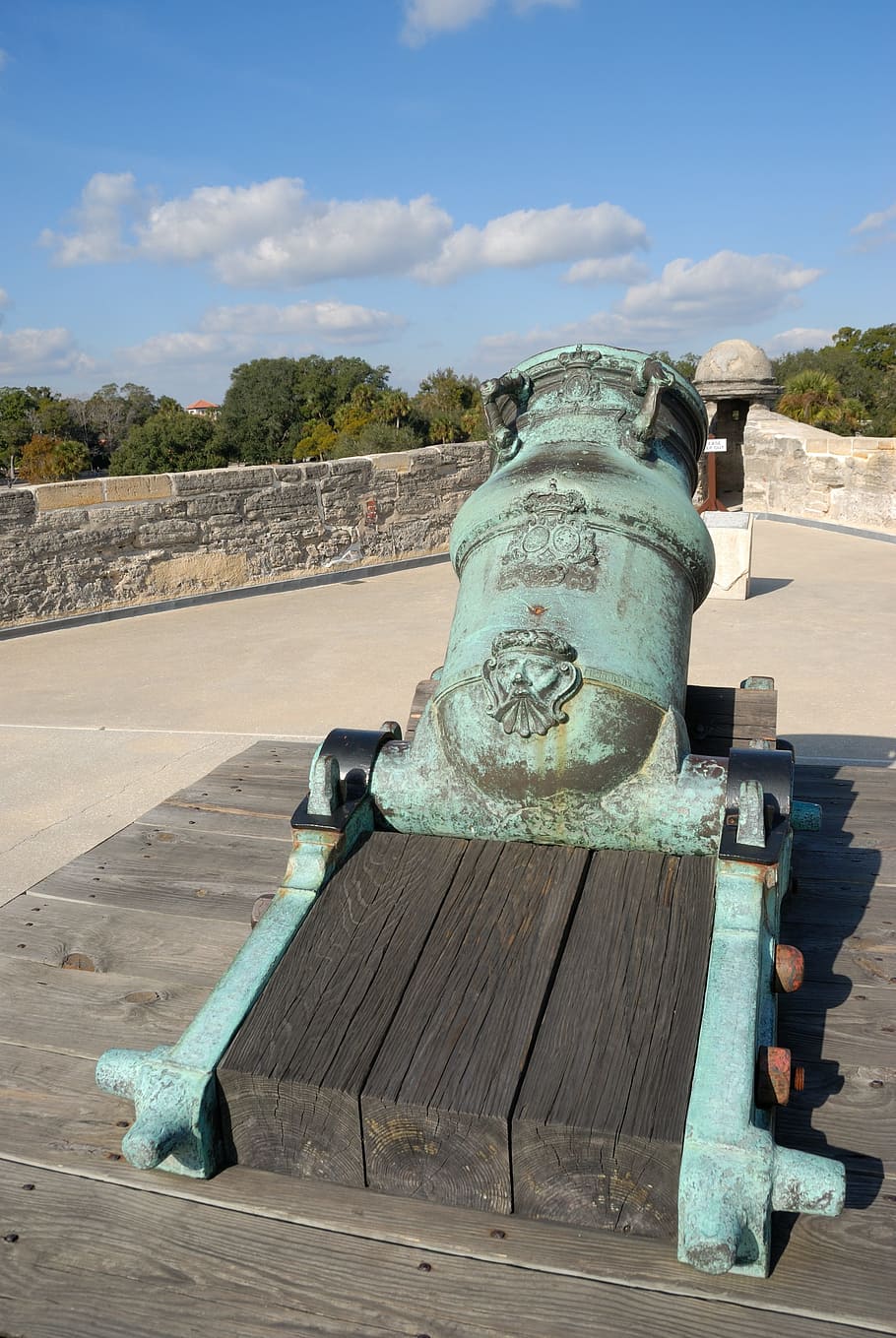 Cannon, Weapon, Spanish, Castillo, castle, san marcos, historic HD wallpaper