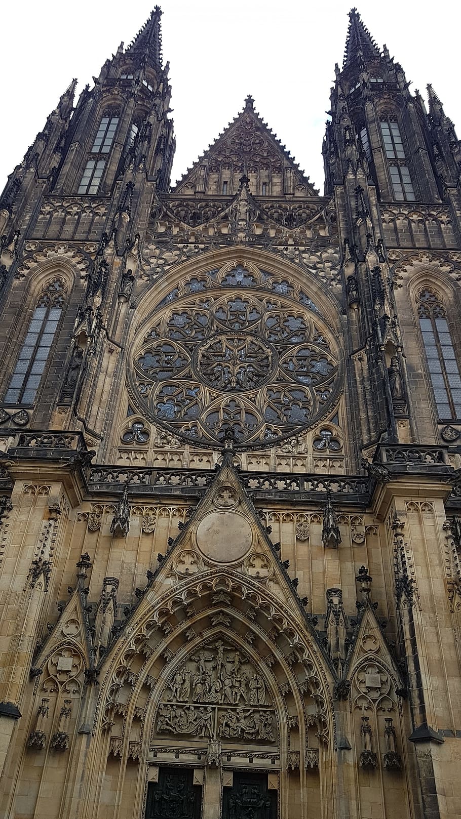 prague, castle, architecture, built structure, place of worship HD wallpaper