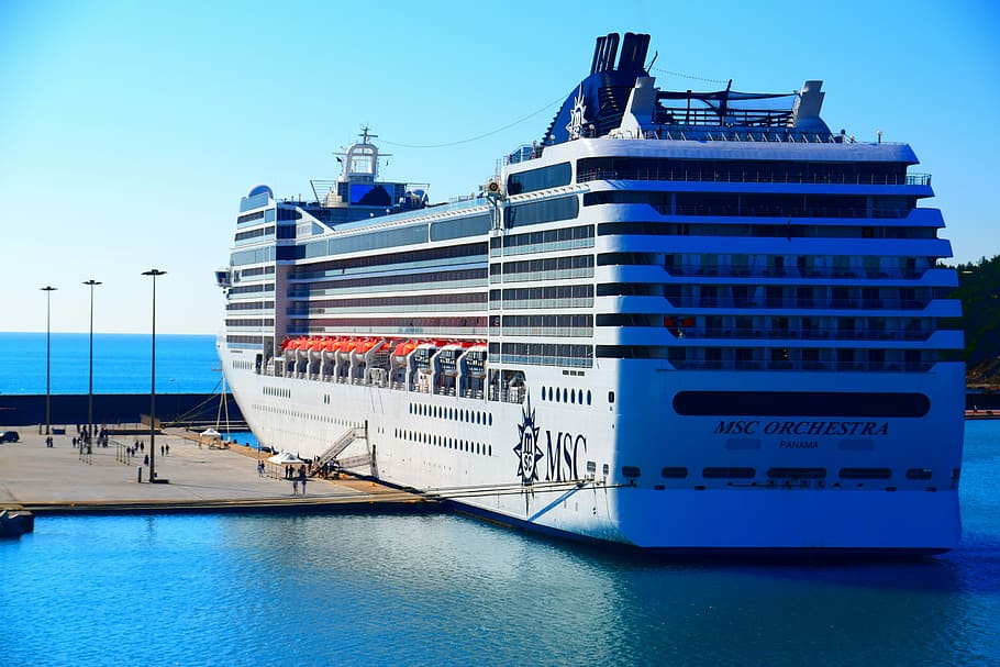 Cruise, Ship, Liner, Harbour, Quayside, tourism, mass tourism HD wallpaper
