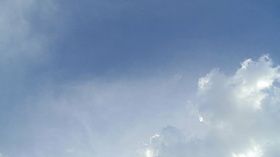 sky, clouds, blue, clouds sky, weather, sky clouds, light, summer HD wallpaper