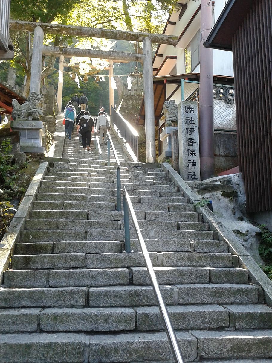 perfume, spa, japan, staircase, architecture, steps and staircases HD wallpaper