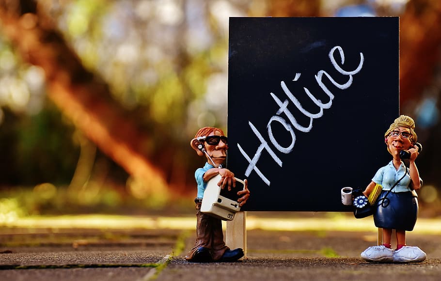 selective focus photo of couple, secretary, office, computer HD wallpaper