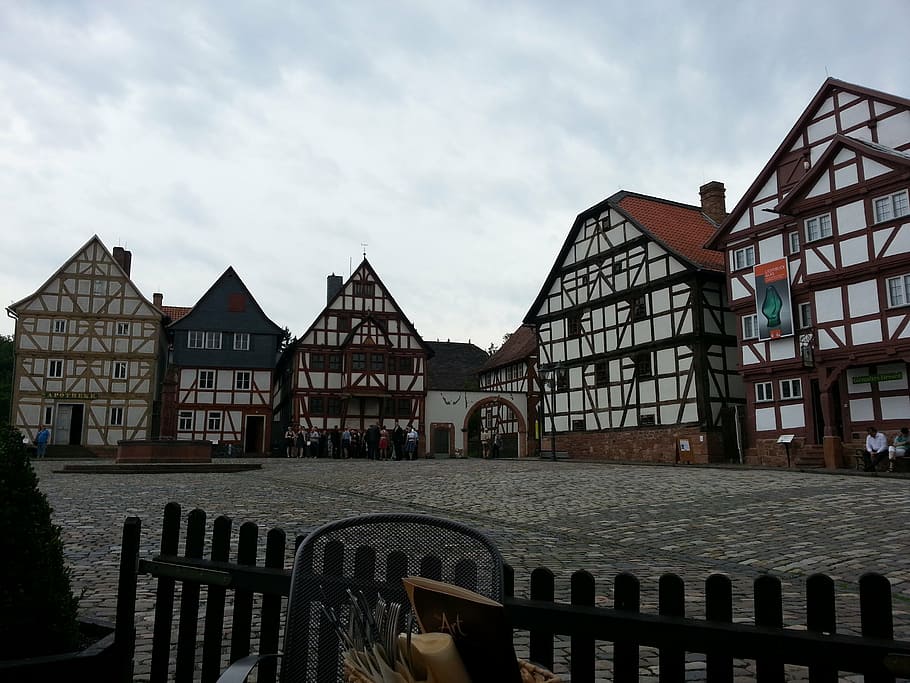 germany, medieval, city, architecture, built structure, building exterior HD wallpaper