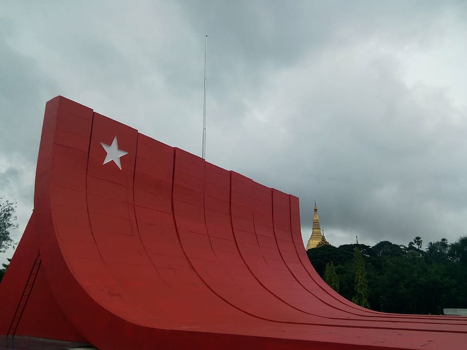 memorial, martyr, yangon, rangoon, myanmar, burma, historical HD wallpaper