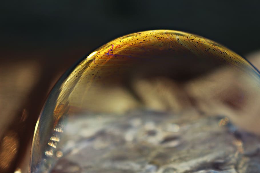 soap bubble, ice, colorful, iridescent, close-up, food and drink HD wallpaper