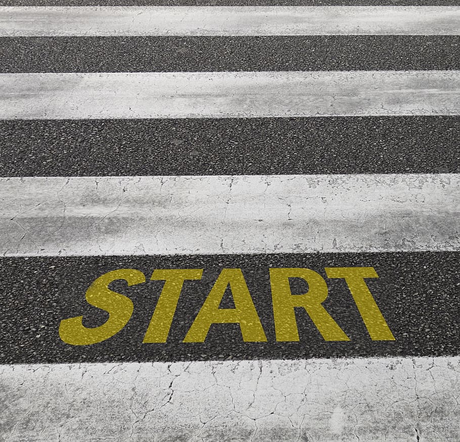 asphalt, begin, bright, expectation, hopeful, infrastructure HD wallpaper