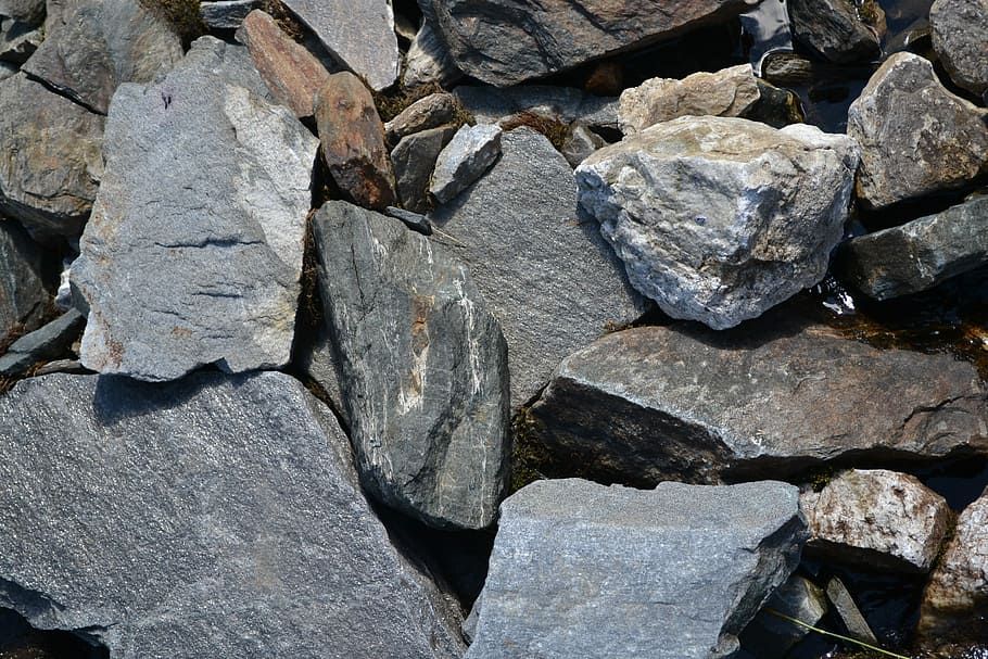 Rocks, Texture, Natural, Mountain, rock - object, backgrounds HD wallpaper