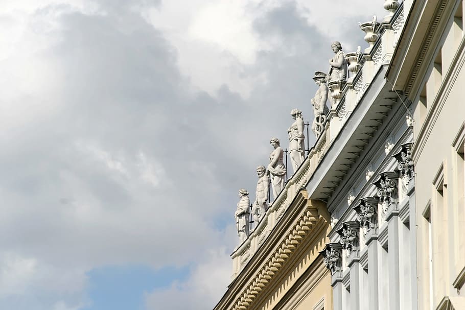 Facade, Gable, Lübeck, Hanseatic League, historically, old town HD wallpaper