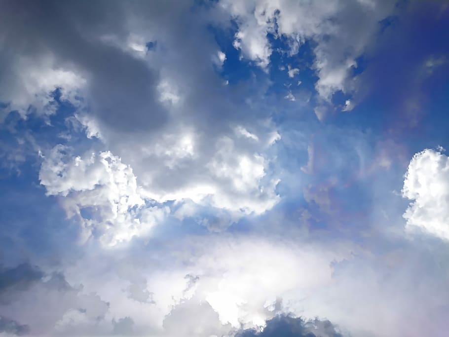Sky, Cloud, Time, Clouds, Light, cloudy, nature, blue, cloud - sky HD wallpaper