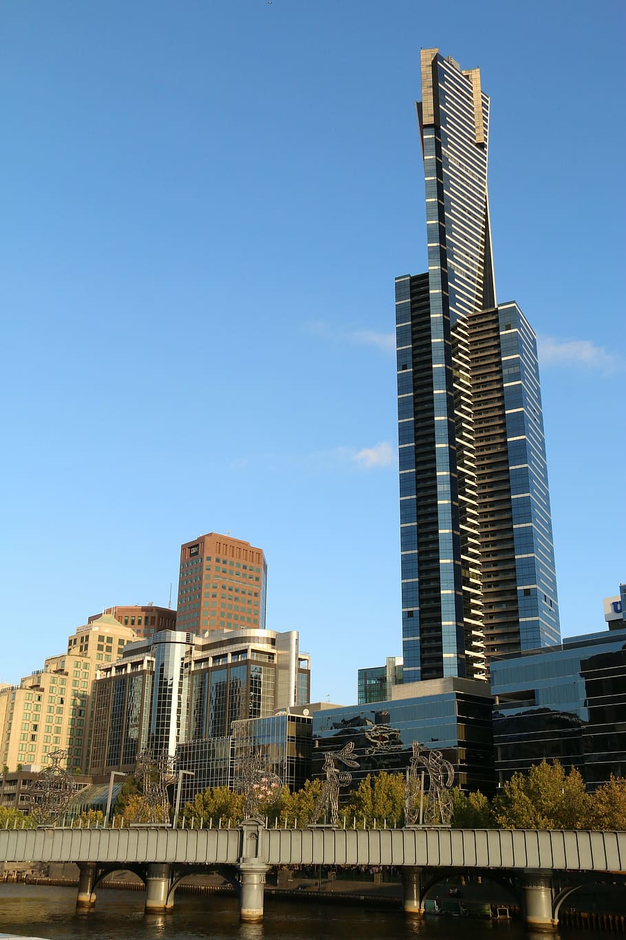 HD wallpaper: eureka skydeck 88 tower, melbourne, skyscraper, city ...