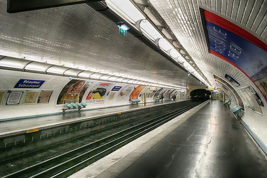 HD wallpaper: paris, metro, station, france, sebastopol, reaumur ...
