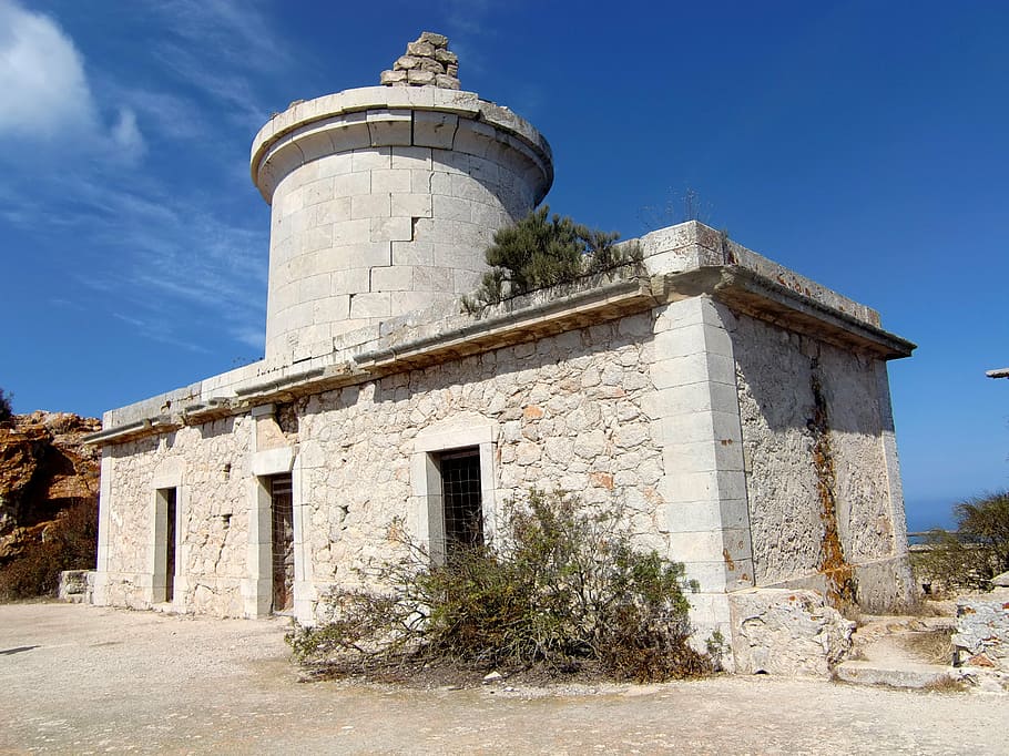 lighthouse, building, historically, tower, architecture, sky HD wallpaper