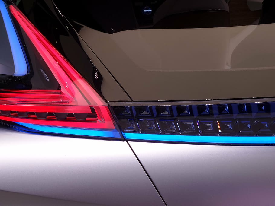 car, rear, showroom, prototype, vehicle, automobile, design HD wallpaper