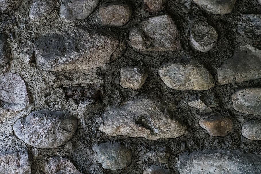texture, stone, wall, background, structure, grey, masonry HD wallpaper