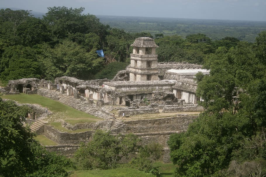 Palenque, Prehispanic, Mayan, Ruins, mexico, architecture, culture, HD wallpaper