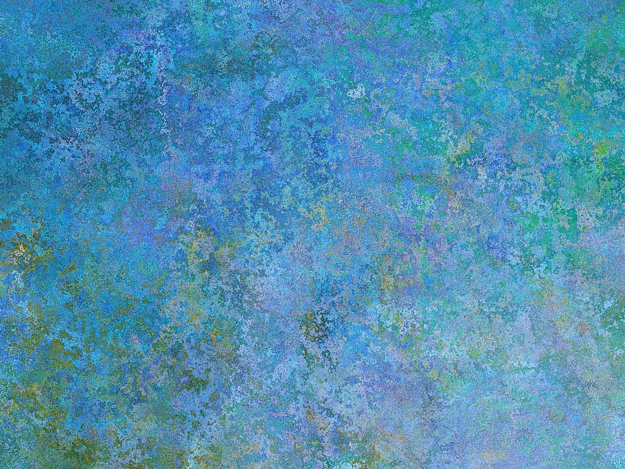 blue and green abstract painting, background, texture, pattern HD wallpaper