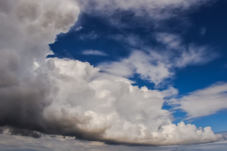 Clouds, Nature, Weather, Air, sky, environment, cloudscape HD wallpaper