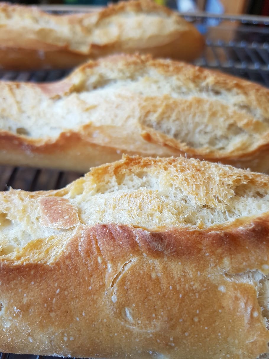 bread, home, artisan bread, food and drink, freshness, still life HD wallpaper