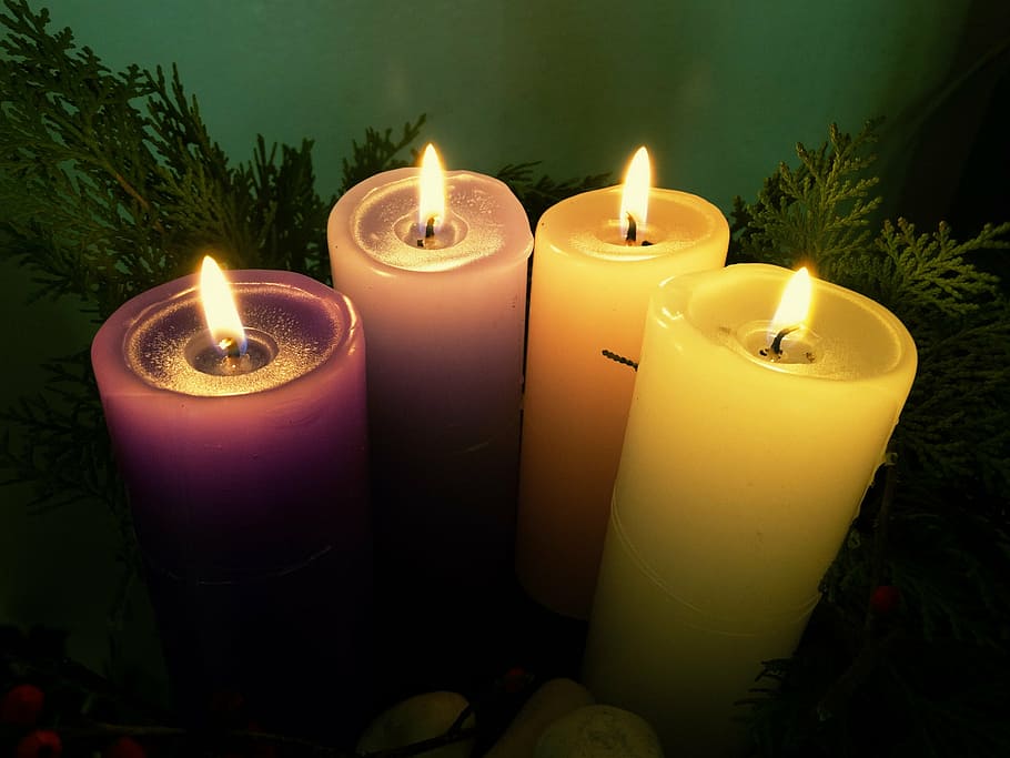 second, daelim seconds, christmas, burning, fire, candle, flame HD wallpaper
