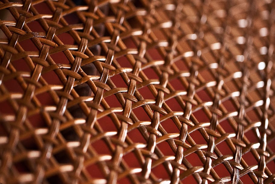 brown wicker texture in closeup shot, braid, wicker braid, wicker product, HD wallpaper