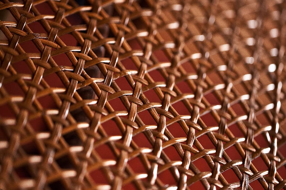 brown wicker texture in closeup shot, braid, wicker braid, wicker product HD wallpaper