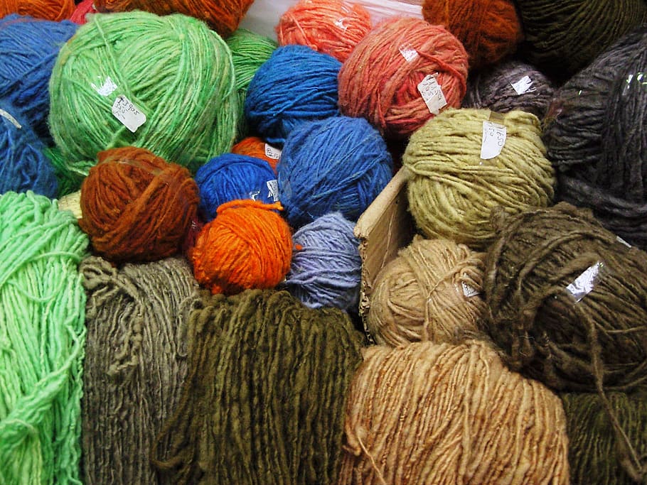 wool, colors, texture, chiloé, chile, multi colored, variation HD wallpaper