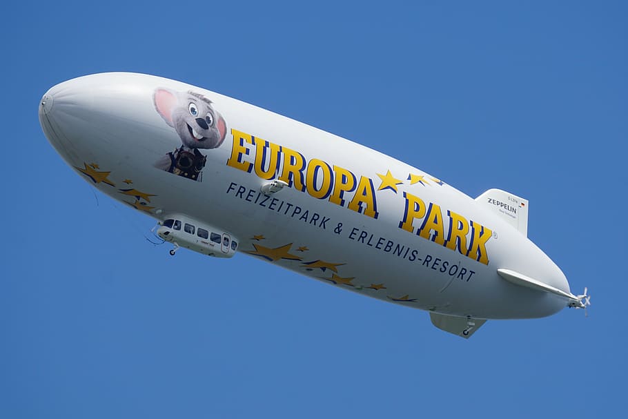 zeppelin, airship, fly, float, aviation, aircraft, lake constance HD wallpaper