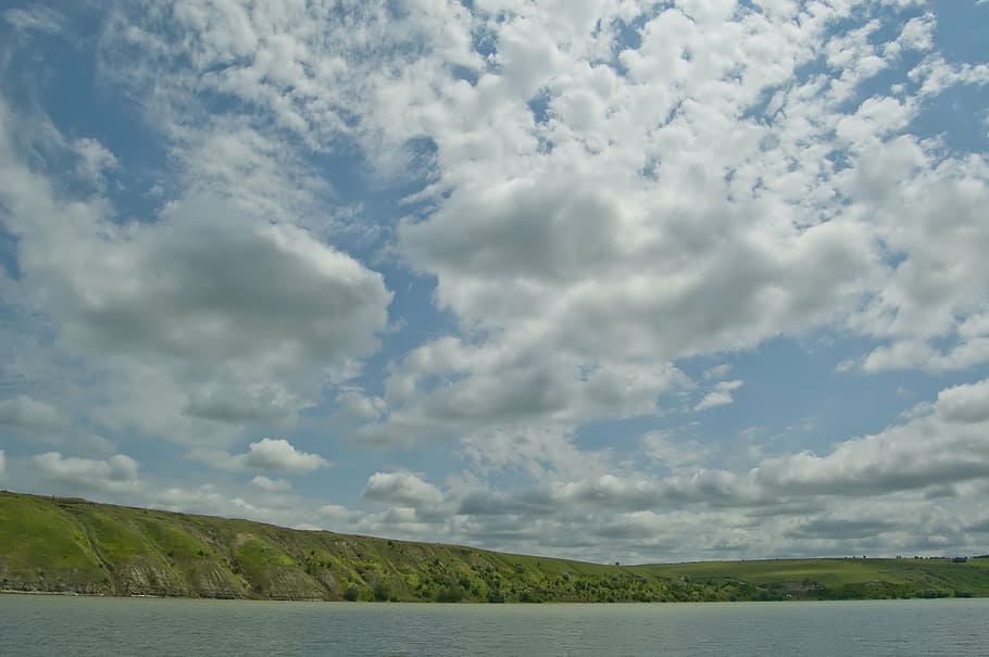 landscape, nature, river, sky, clouds, cloud - sky, scenics - nature HD wallpaper