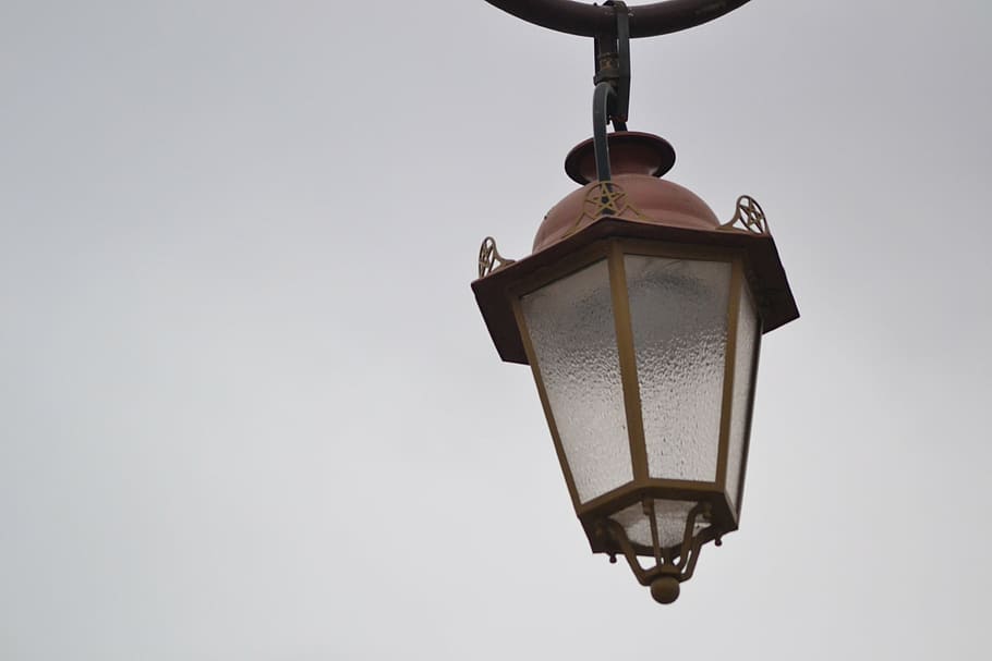 lamp, day, morocco, lighting equipment, street light, low angle view HD wallpaper