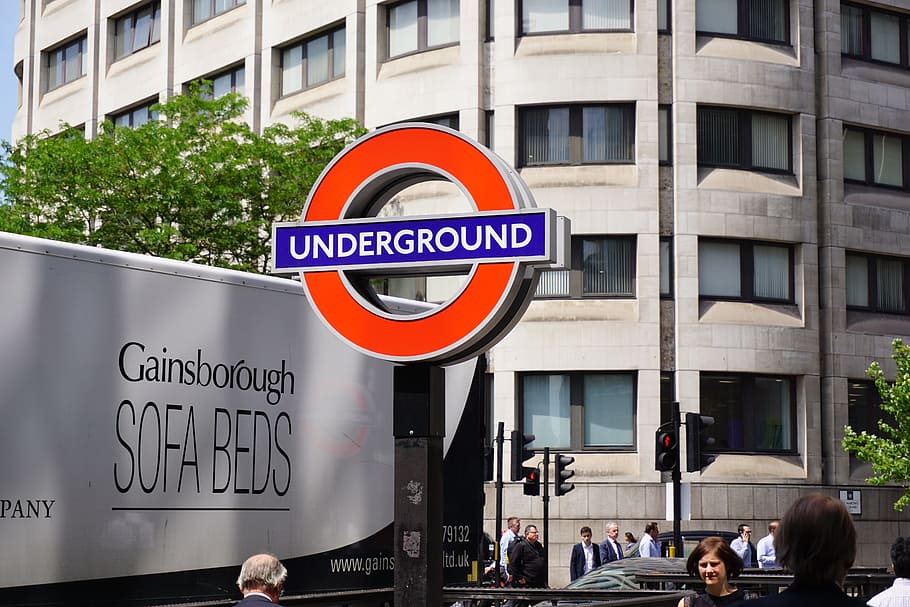 Underground, London, Metro, Shield, england, london underground HD wallpaper