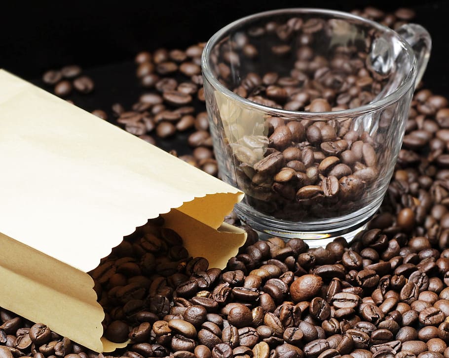 food, beans, caffeine, coffee, aroma, aromatic, bag, beverage HD wallpaper