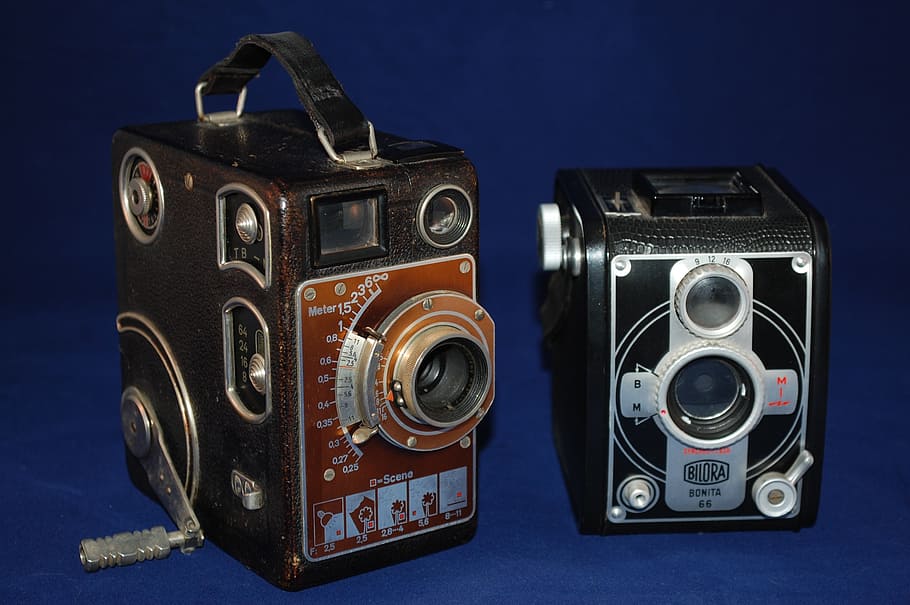 photo camera, old camera, camera old, retro, photography, technology HD wallpaper