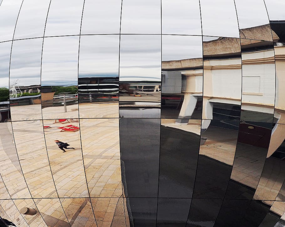 Reflection, Bristol, Planetarium, Mirror, bristol planetarium HD wallpaper