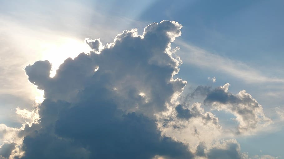 Cloud, God, Mystic, sky, cloud - sky, nature, cloudscape, white color HD wallpaper