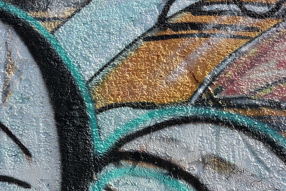 portugal, faro, graffiti, wall, pattern, desktop, abstract, HD wallpaper