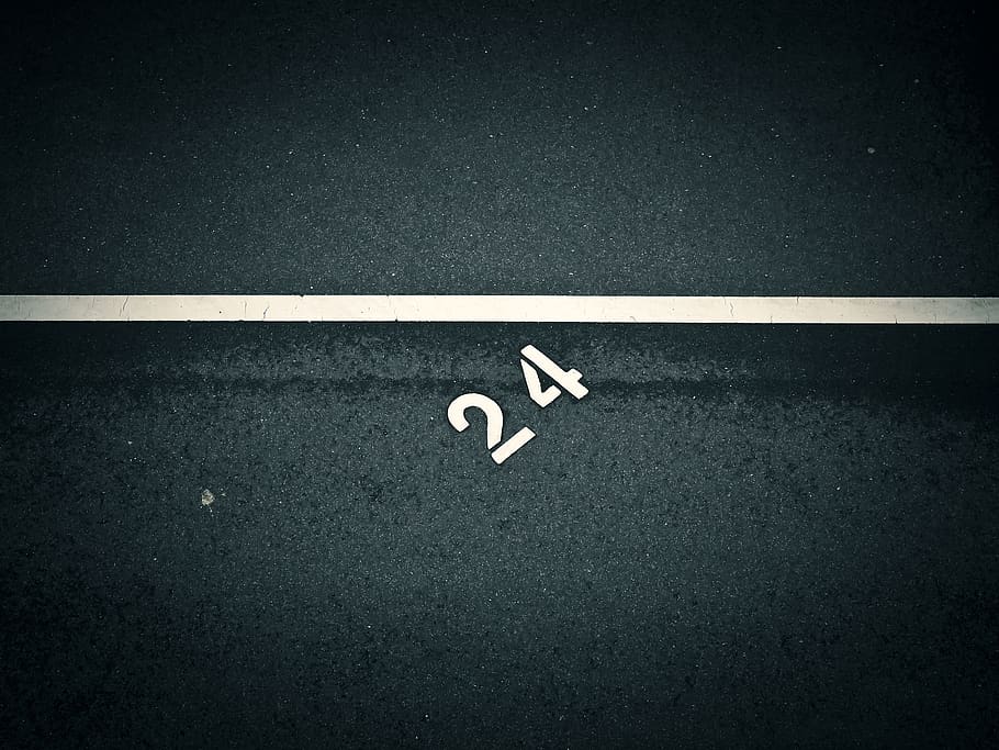 road, road marking, note, orientation, drive, information, characters HD wallpaper